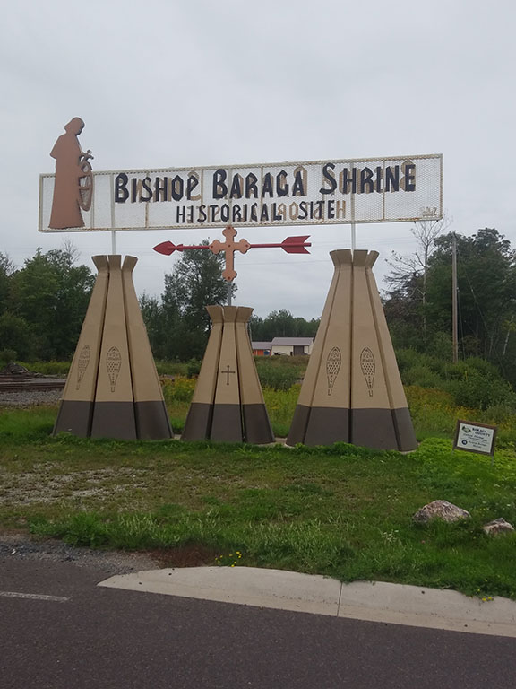 Bishop Baraga Shrine Trail
