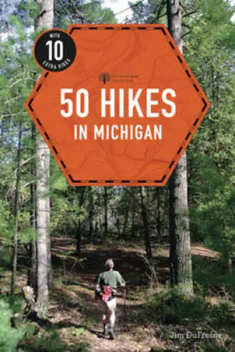 Book cover for 50 Hikes in Michigan